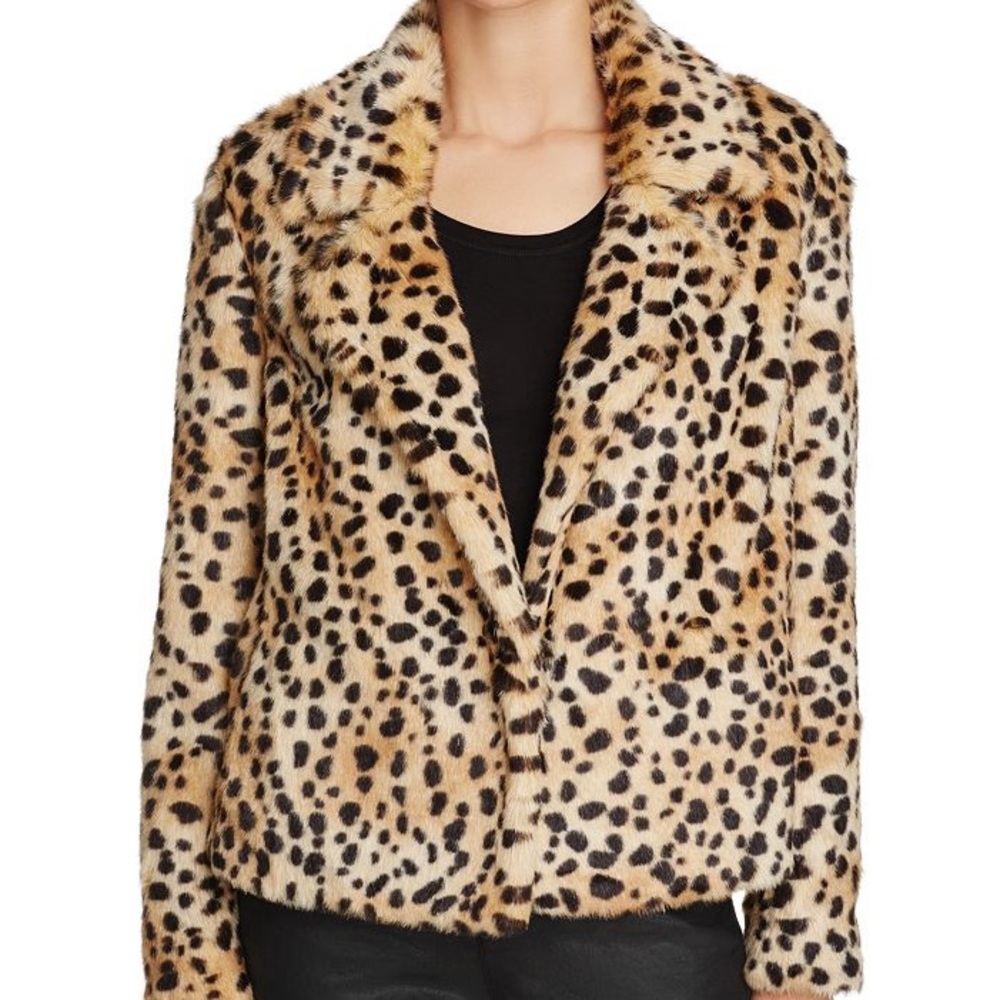 Karen Millen Faux Fur Jacket